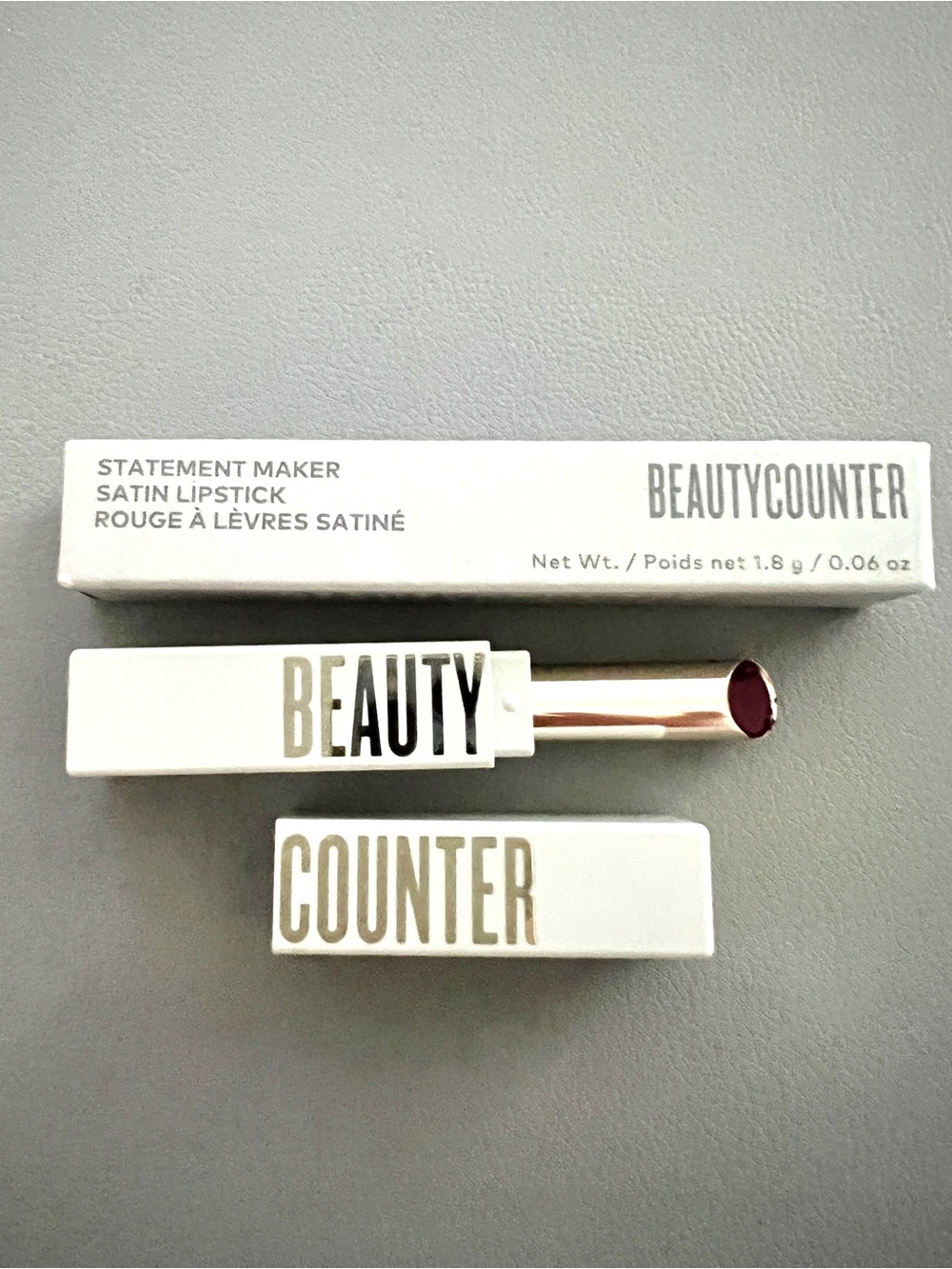 beautycounter Statement Maker Satin Lipstick - Powerful